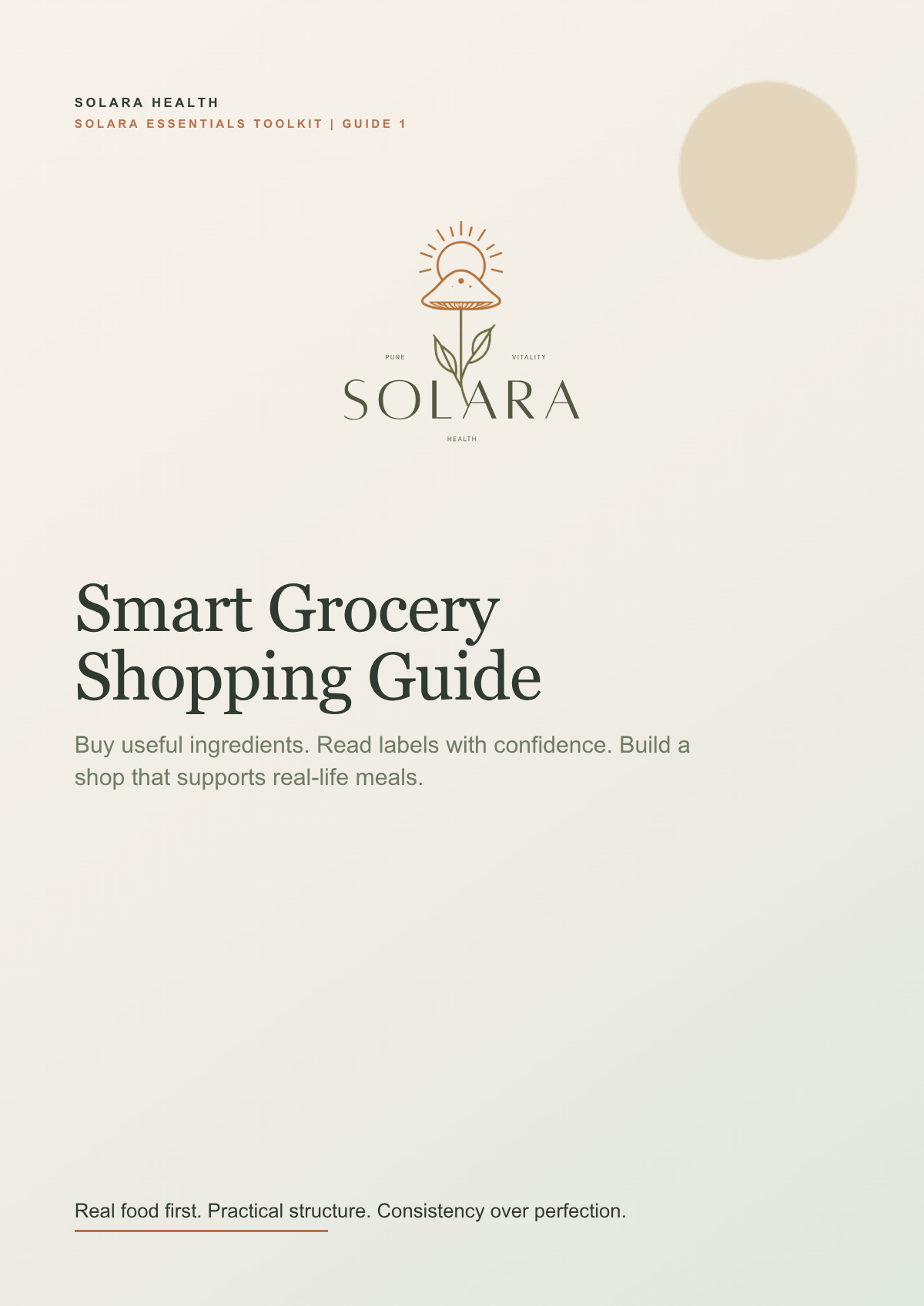 Solara Essentials Toolkit — 5 Practical PDFs cover