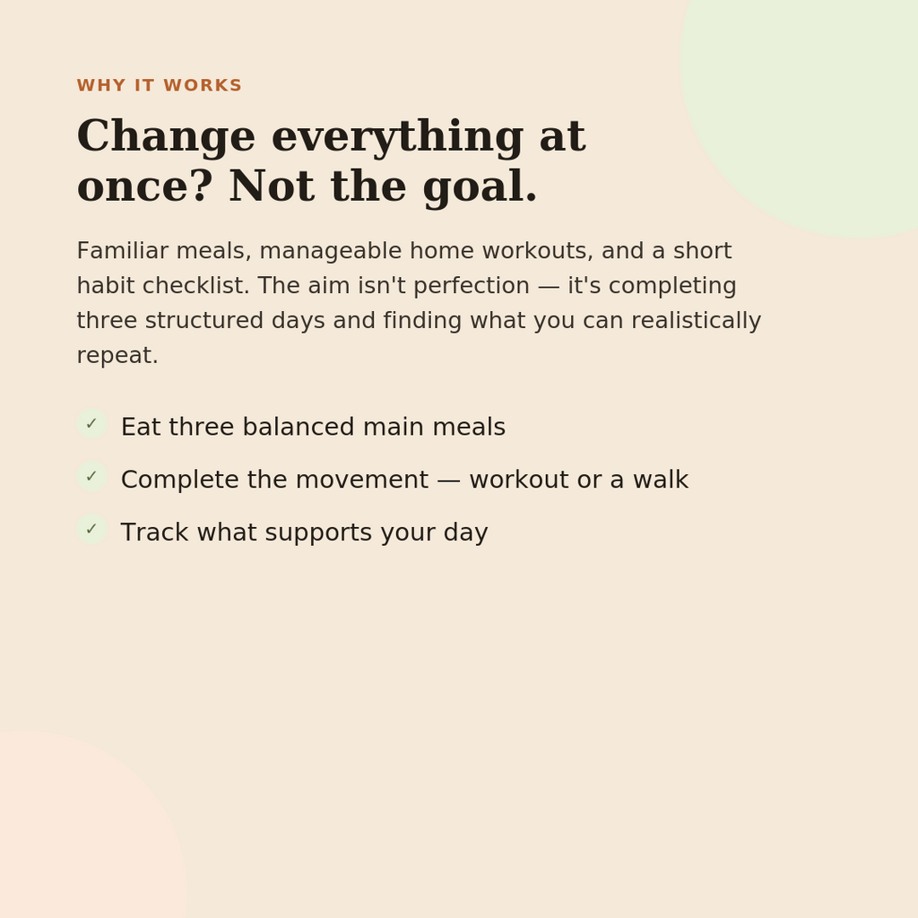 Free 3-Day Solara Starter Plan — Start Here