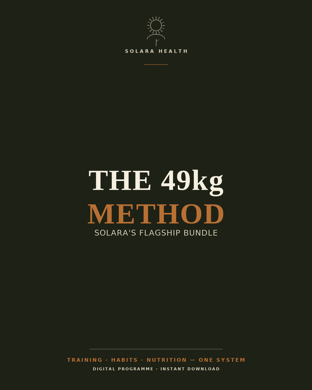 The 49kg Method — Solara Elite Bundle