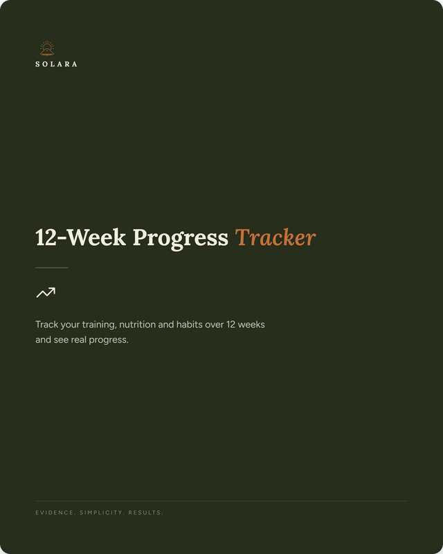 Solara Progress Tracker — Workbook