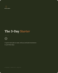 Free 3-Day Solara Starter Plan — Start Here