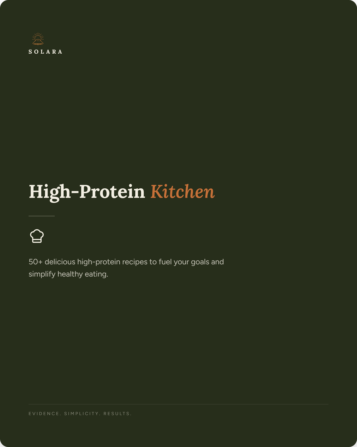 Solara High-Protein Kitchen