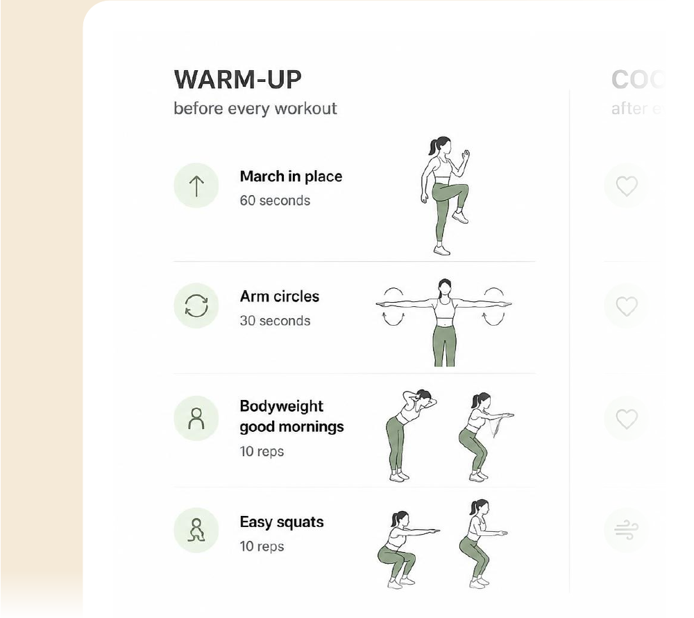 Solara Home Workout Starter — Train Where No One's Watching